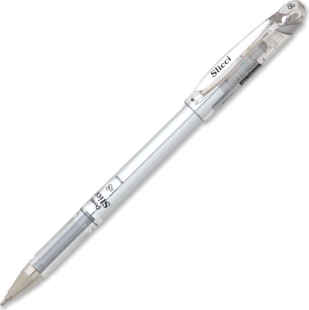 SLICCI PEN METALLIC SILVER .8MM