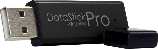 Centon DataStick Pro 3.0 USB Drive 64GB, Black