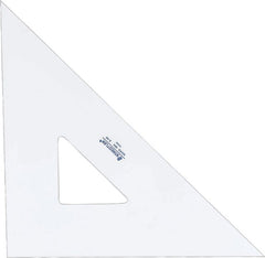 TRIANGLE 8" 45/90DEGR CLEAR
